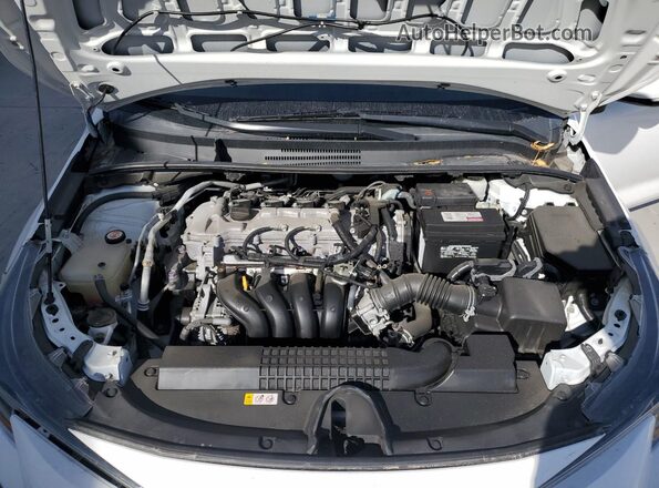 5YFEPMAE3MP248483 2021 TOYOTA COROLLA White უკანა სალონის ხედი