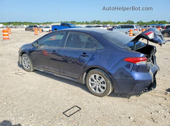 5YFEPMAE3MP270810 2021 TOYOTA COROLLA Blue Trasero izquierdo