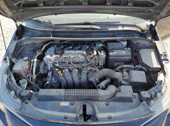 5YFEPMAE3MP270810 2021 TOYOTA COROLLA Blue Vista interior trasera