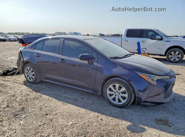 5YFEPMAE3MP270810 2021 TOYOTA COROLLA Blue Delantero derecho
