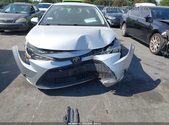 5YFEPMAE3NP276592 2022 TOYOTA COROLLA Silver Սարքավորումների վահանակի տեսք