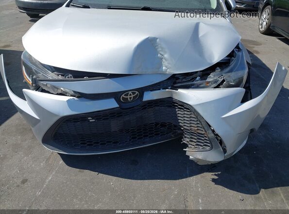 5YFEPMAE3NP276592 2022 TOYOTA COROLLA Silver Դիմացի տեսք