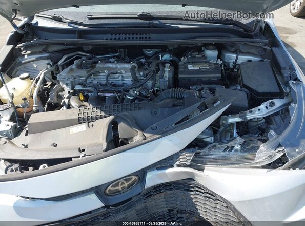 5YFEPMAE3NP276592 2022 TOYOTA COROLLA Silver Հետևի տեսք