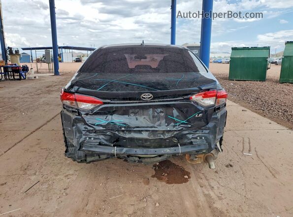 5YFEPMAE3NP292744 2022 TOYOTA COROLLA Black Հետևի տեսք