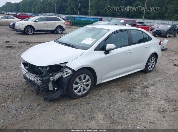 5YFEPMAE3NP305525 2022 TOYOTA COROLLA White Առջևի ձախ երեք քառորդ տեսարան