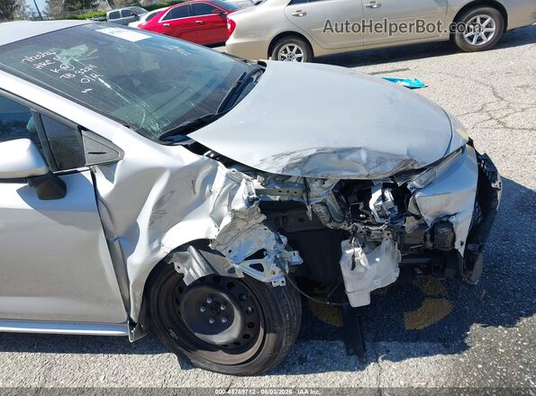 5YFEPMAE3NP355177 2022 TOYOTA COROLLA Серебряный Вид щитка приборов