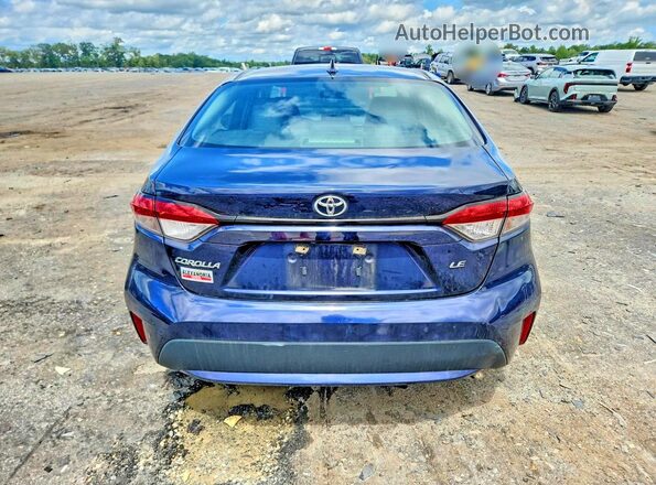 5YFEPMAE4MP176113 2021 TOYOTA COROLLA Blue Հետևի տեսք