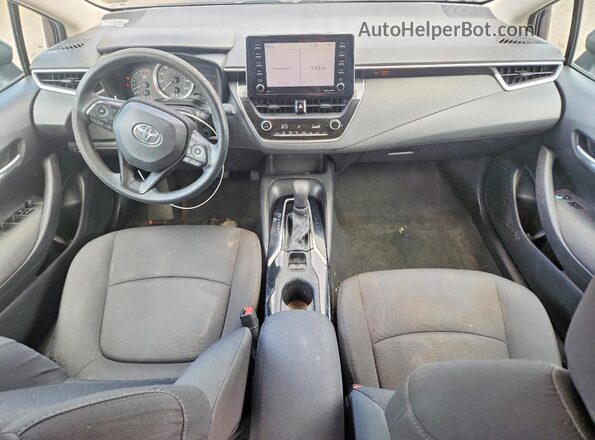5YFEPMAE4MP176113 2021 TOYOTA COROLLA Blue Առջևի վահանակի տեսք