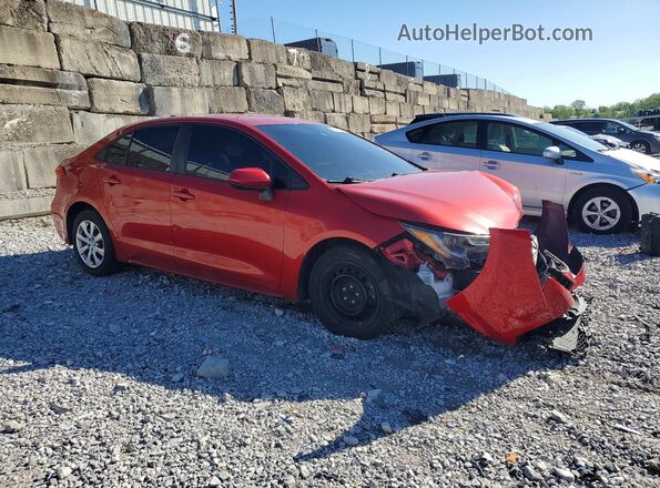 5YFEPMAE4MP190187 2021 TOYOTA COROLLA Красный Передняя правая четверть