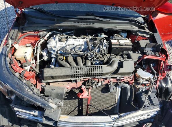 5YFEPMAE4MP190187 2021 TOYOTA COROLLA Красный Вид задней части салона
