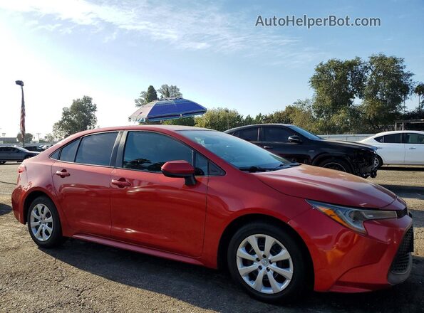5YFEPMAE4MP195793 2021 TOYOTA COROLLA Red წინა მარჯვენა