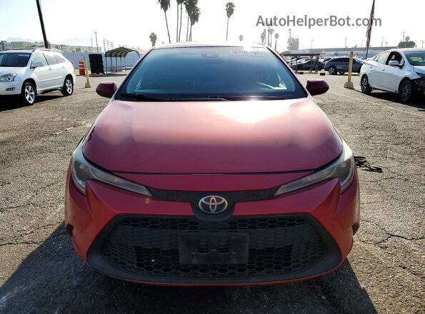 5YFEPMAE4MP195793 2021 TOYOTA COROLLA Red წინა ხედი