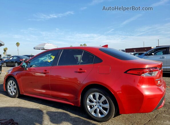 5YFEPMAE4MP195793 2021 TOYOTA COROLLA Red უკანა მარცხენა