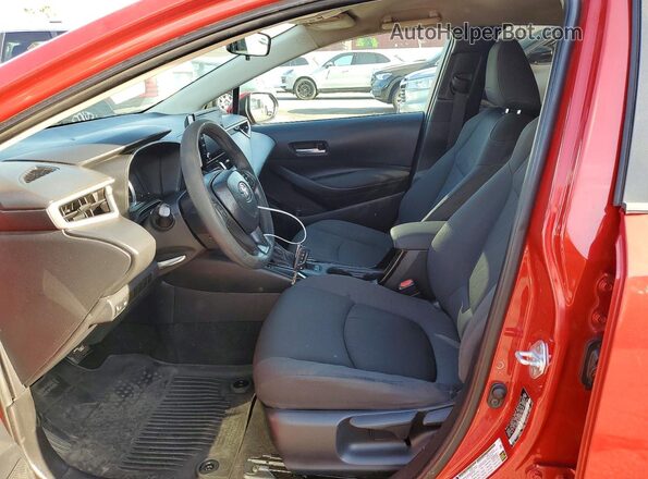 5YFEPMAE4MP195793 2021 TOYOTA COROLLA Red წინა სალონის ხედი