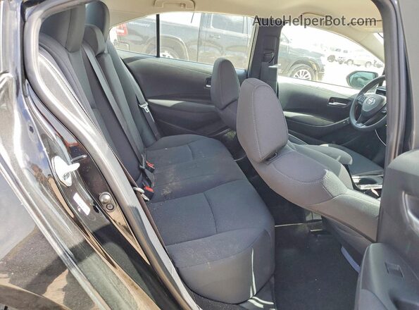 5YFEPMAE4MP228565 2021 TOYOTA COROLLA Black Rear seats view
