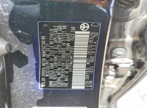 5YFEPMAE4MP228565 2021 TOYOTA COROLLA Black Engine compartment view