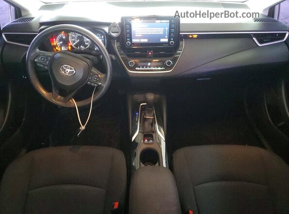 5YFEPMAE4NP273586 2022 TOYOTA COROLLA Silver Dashboard view