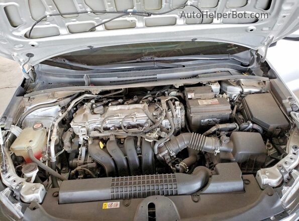 5YFEPMAE4NP273586 2022 TOYOTA COROLLA Silver Rear interior view