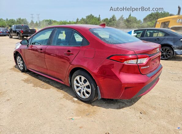 5YFEPMAE4NP319420 2022 TOYOTA COROLLA Red Հետևի ձախ