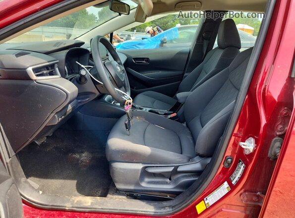 5YFEPMAE4NP319420 2022 TOYOTA COROLLA Red Սալոնի դիմացի տեսք