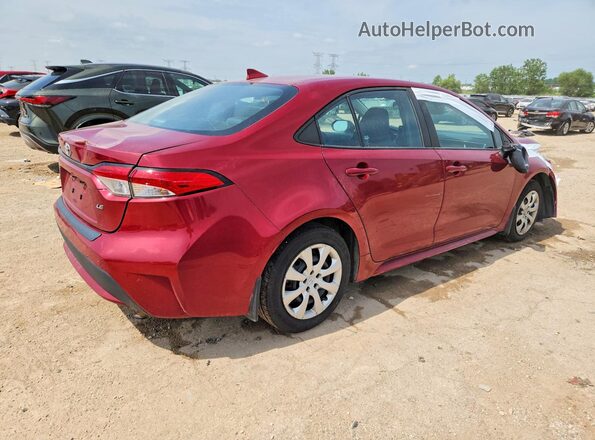 5YFEPMAE4NP319420 2022 TOYOTA COROLLA Red Հետևի աջ