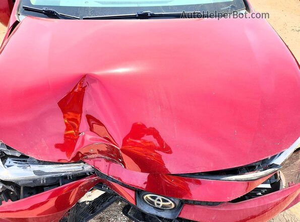 5YFEPMAE4NP319420 2022 TOYOTA COROLLA Red Սալոնի հետևի տեսք