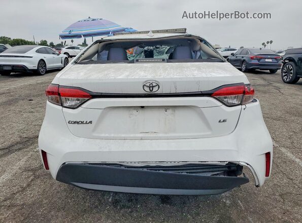5YFEPMAE4NP324794 2022 TOYOTA COROLLA White Вид ззаду