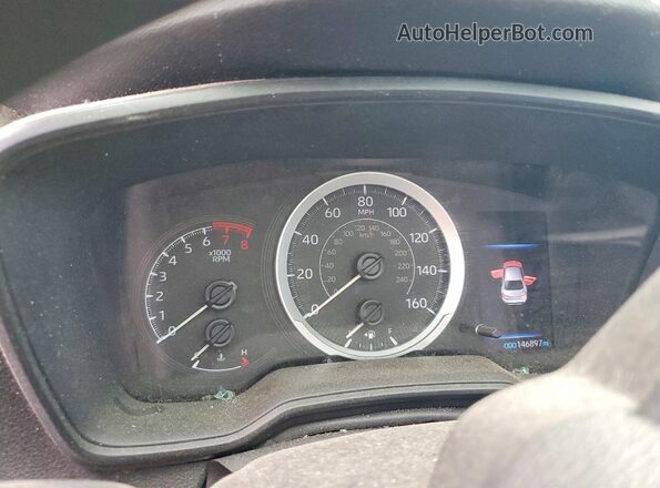 5YFEPMAE4NP324794 2022 TOYOTA COROLLA White Вид щитка приладів
