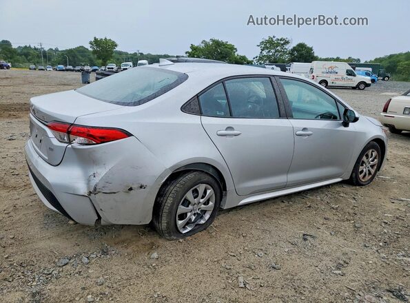 5YFEPMAE4NP340784 2022 TOYOTA COROLLA Silver Rear right