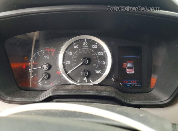5YFEPMAE4NP340784 2022 TOYOTA COROLLA Silver Instrument cluster view