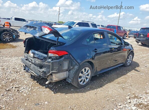 5YFEPMAE4NP357794 2022 TOYOTA COROLLA Black Rear right