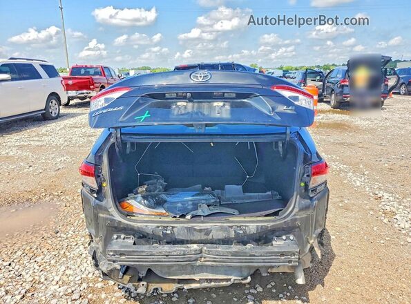 5YFEPMAE4NP357794 2022 TOYOTA COROLLA Black Rear view