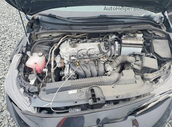 5YFEPMAE4NP358217 2022 TOYOTA COROLLA Black Вид задньої частини салону