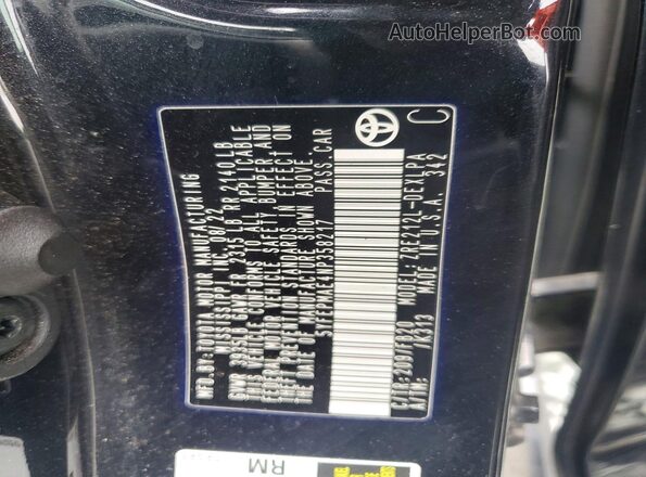 5YFEPMAE4NP358217 2022 TOYOTA COROLLA Black Вид підкапотного простору