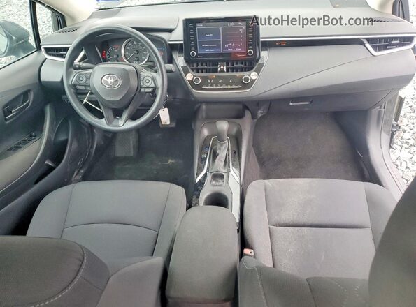 5YFEPMAE4NP358217 2022 TOYOTA COROLLA Black Առջևի վահանակի տեսք