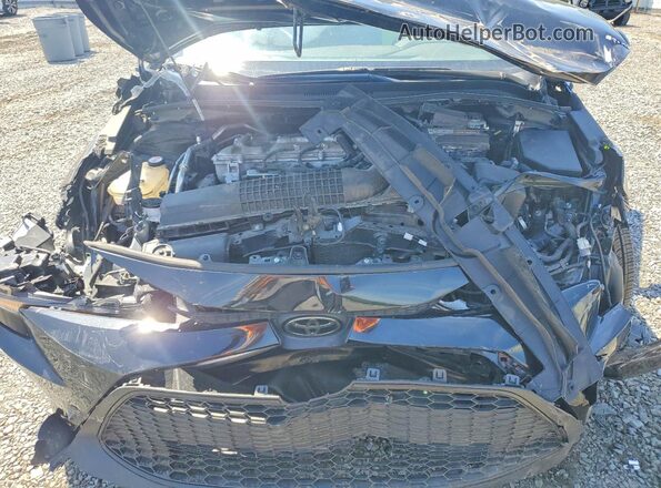 5YFEPMAE4NP372618 2022 TOYOTA COROLLA Black Widok wnętrza z tyłu