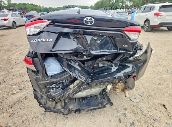 5YFEPMAE4NP381819 2022 TOYOTA COROLLA Black Вид ззаду