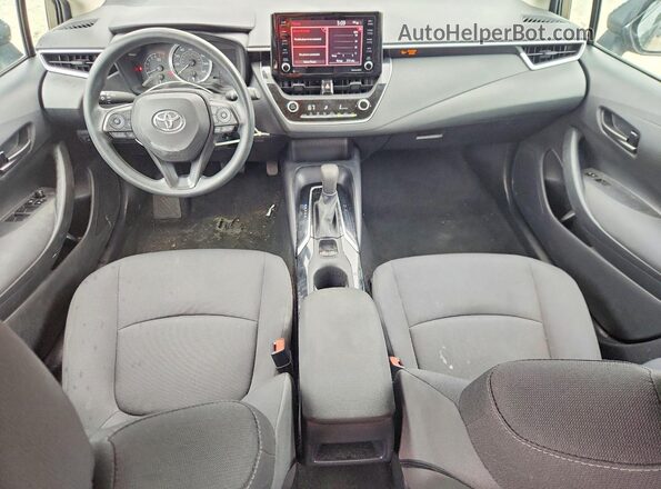 5YFEPMAE4NP381819 2022 TOYOTA COROLLA Black Вид панелі приладів