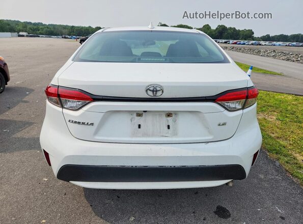 5YFEPMAE4NP392352 2022 TOYOTA COROLLA White Vista trasera