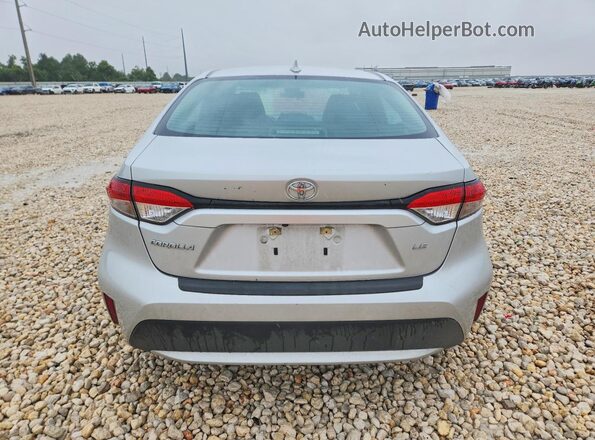 5YFEPMAE5MP154783 2021 TOYOTA COROLLA Silver Հետևի տեսք