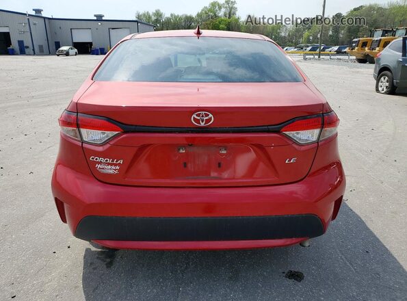 5YFEPMAE5MP231409 2021 TOYOTA COROLLA Red Vista trasera