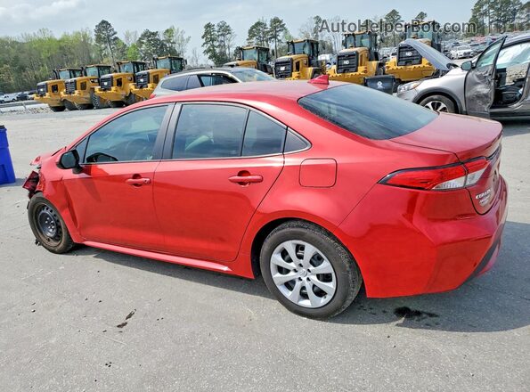 5YFEPMAE5MP231409 2021 TOYOTA COROLLA Red Trasero izquierdo
