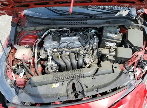 5YFEPMAE5MP231409 2021 TOYOTA COROLLA Red Vista interior trasera