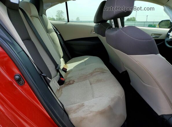 5YFEPMAE5MP231409 2021 TOYOTA COROLLA Red Vista de los asientos traseros