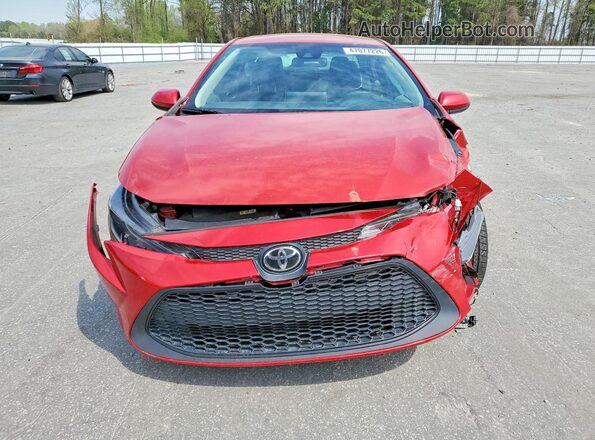 5YFEPMAE5MP231409 2021 TOYOTA COROLLA Red Vista frontal