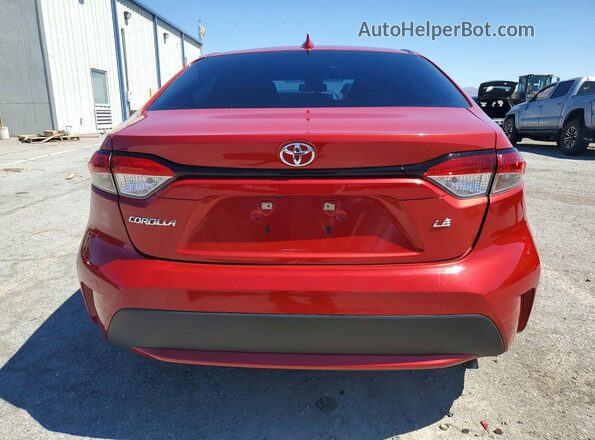 5YFEPMAE5MP254804 2021 TOYOTA COROLLA Red Vista trasera