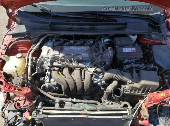 5YFEPMAE5MP254804 2021 TOYOTA COROLLA Red Vista interior trasera