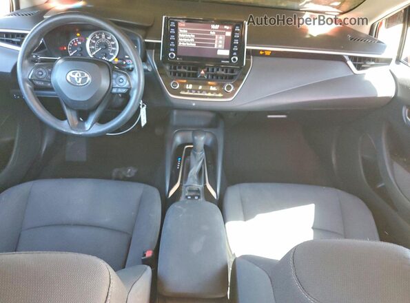 5YFEPMAE5MP254804 2021 TOYOTA COROLLA Red Vista del salpicadero