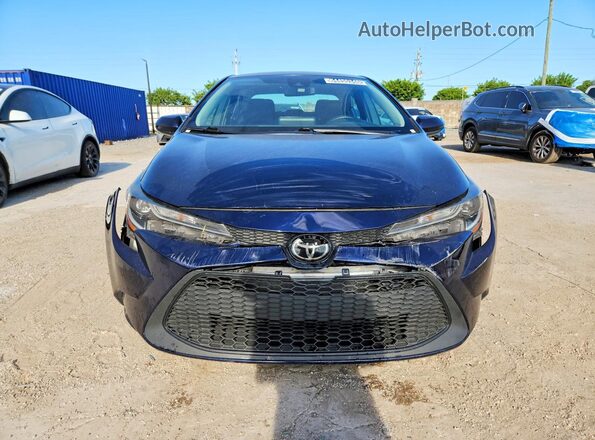 5YFEPMAE5NP324920 2022 TOYOTA COROLLA Blue Вид спереду