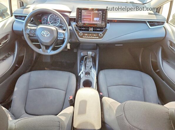5YFEPMAE5NP324920 2022 TOYOTA COROLLA Blue Вид панелі приладів